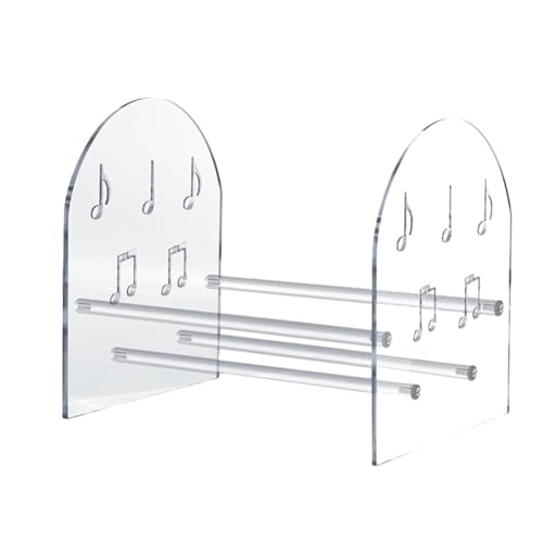 Wzxksoac Schallplattenhalter für Den Schreibtisch, Bücher, Zeitschriftenregale, Acryl-Ausstellungsregal für CDs und Schallplatten, Multifunktionales Organizer-Rack Wzxksoac Schallplattenhalter für Den Schreibtisch, Bücher, Zeitschriftenregale, Acryl-Ausstellungsregal für CDs und Schallplatten, Multifunktionales Organizer-Rack von Wzxksoac