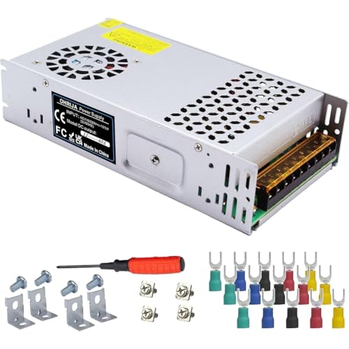Wzxksoac Schaltnetzteil-Reguliert 12V 40A 480W Aluminiumlegierung-Stromversorgung, Geeignet für LED/Überwachung/Fahrzeuganwendungen Wzxksoac Schaltnetzteil-Reguliert 12V 40A 480W Aluminiumlegierung-Stromversorgung, Geeignet für LED/Überwachung/Fahrzeuganwendungen von Wzxksoac