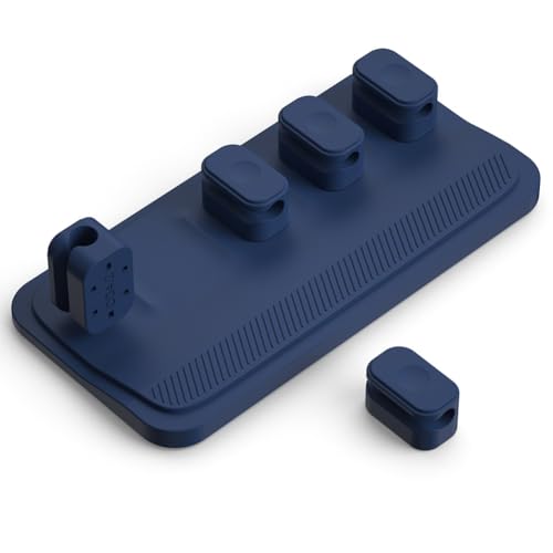 Wzxksoac Selbstklebender Silikon-Magnet-Kabelorganisator für Maus-Kabelhalter USB-Kabel Clip Flexible Schreibtisch-Clips DIY Wzxksoac Selbstklebender Silikon-Magnet-Kabelorganisator für Maus-Kabelhalter USB-Kabel Clip Flexible Schreibtisch-Clips DIY von Wzxksoac