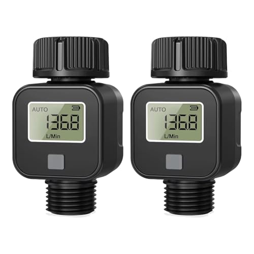 Wzxksoac Sensor Batterie Betrieben LCD Digital Wasserflussmesser Gartenbewässerungsschlauch 0,5-8 Bar GPM LPM Sofortnutzungsrekorder Wzxksoac Sensor Batterie Betrieben LCD Digital Wasserflussmesser Gartenbewässerungsschlauch 0,5-8 Bar GPM LPM Sofortnutzungsrekorder von Wzxksoac