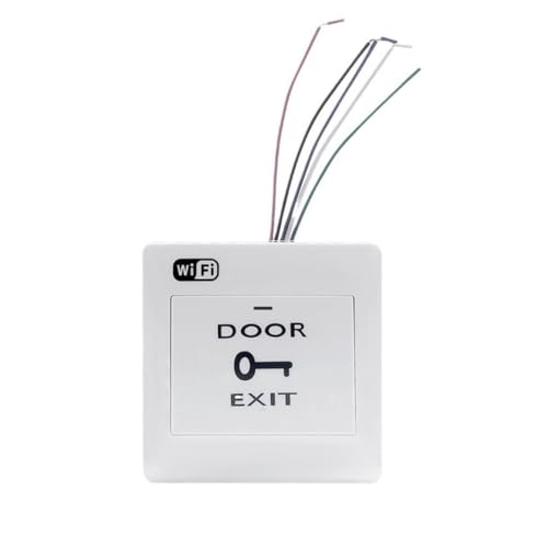 Wzxksoac Tuya Smart Life WiFi-Türausgangstaste Sprachsteuerung Ferngesteuerte Türöffnung Drahtloser Entriegelungsdruckschalter für Türschloss Wzxksoac Tuya Smart Life WiFi-Türausgangstaste Sprachsteuerung Ferngesteuerte Türöffnung Drahtloser Entriegelungsdruckschalter für Türschloss von Wzxksoac