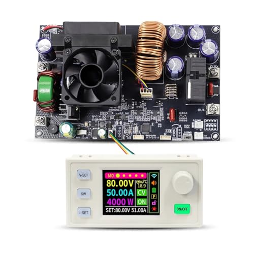 Wzxksoac XY8050S CNC DC Buck Netzteil 80V/50A/4000W Einstellbares Stabilisiertes Netzteil Konstante Spannung Wzxksoac XY8050S CNC DC Buck Netzteil 80V/50A/4000W Einstellbares Stabilisiertes Netzteil Konstante Spannung von Wzxksoac