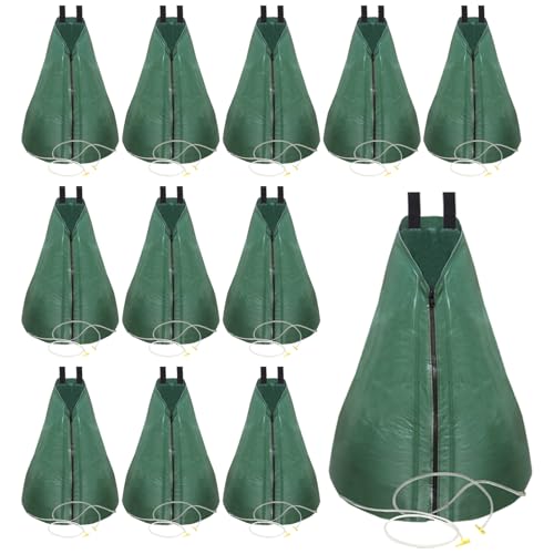 12 Baumbeutel Bewässerungsbeutel für Bäume zur langzeit Bewässerungssystem | Robuster 75 Liter Wassersack/Bewässerungssack, aus UV beständigem PVC, Planzunterstützung für heiße Somme 12 Baumbeutel Bewässerungsbeutel für Bäume zur langzeit Bewässerungssystem | Robuster 75 Liter Wassersack/Bewässerungssack, aus UV beständigem PVC, Planzunterstützung für heiße Somme von Wzzy Gurden