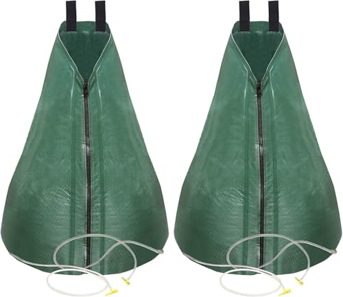 2 Baumbeutel Bewässerungsbeutel für Bäume zur langzeit Bewässerungssystem | Robuster 75 Liter Wassersack/Bewässerungssack, aus UV beständigem PVC, Planzunterstützung für heiße Somme 2 Baumbeutel Bewässerungsbeutel für Bäume zur langzeit Bewässerungssystem | Robuster 75 Liter Wassersack/Bewässerungssack, aus UV beständigem PVC, Planzunterstützung für heiße Somme von Wzzy Gurden