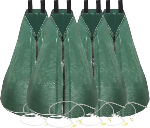 4 Baumbeutel Bewässerungsbeutel für Bäume zur langzeit Bewässerungssystem | Robuster 75 Liter Wassersack/Bewässerungssack, aus UV beständigem PVC, Planzunterstützung für heiße Somme 4 Baumbeutel Bewässerungsbeutel für Bäume zur langzeit Bewässerungssystem | Robuster 75 Liter Wassersack/Bewässerungssack, aus UV beständigem PVC, Planzunterstützung für heiße Somme von Wzzy Gurden