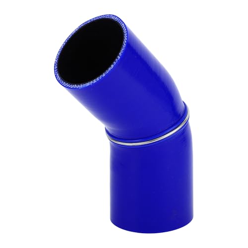 X AUTOHAUX 1 Stück 70 mm ID 102 mm Länge 45 Grad blau schwarz Auto-Silikonschlauch Kühlmittelschlauch Universal X AUTOHAUX 1 Stück 70 mm ID 102 mm Länge 45 Grad blau schwarz Auto-Silikonschlauch Kühlmittelschlauch Universal von X AUTOHAUX