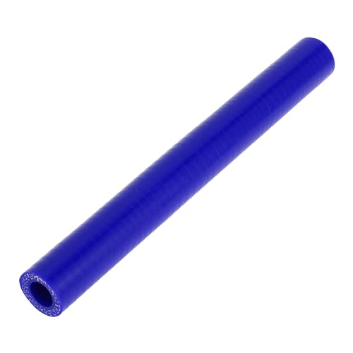 X AUTOHAUX 1 x 13 mm Innendurchmesser, 200 mm Länge, 0 Grad, blauer Auto-Silikonschlauch, Kühlmittelschlauch, universal von X AUTOHAUX