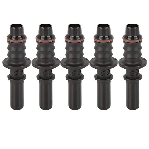X AUTOHAUX 5 Stück 7,89mm ID8 Auto Kraftstoffleitungsschlauch Schnellspanner Stecker von X AUTOHAUX