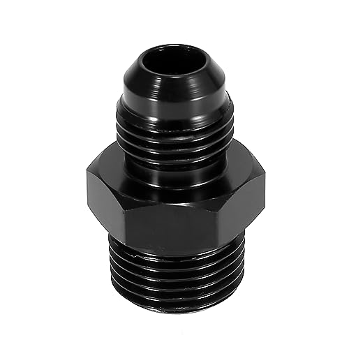 X AUTOHAUX AN6 auf 3/8" NPT Stecker Auto Flare Reduzierstück Fitting Adapter Schwarz von X AUTOHAUX