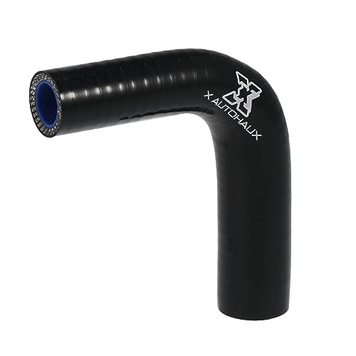 X AUTOHAUX Silikonschlauch Auto Silikon Ladeluftkühler 90 Grad Schlauch 0.63"-0.87"Innendurchm. Schlauchkupplung von X AUTOHAUX