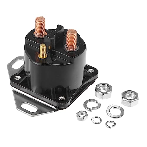 X AUTOHAUX Starter Magnetschalter Relais Intermittierende Duty 12 Volt DC Schütz Solenoid Control Relais Switch 4 Terminals for Ford F-150 1985-2003 X AUTOHAUX Starter Magnetschalter Relais Intermittierende Duty 12 Volt DC Schütz Solenoid Control Relais Switch 4 Terminals for Ford F-150 1985-2003 von X AUTOHAUX