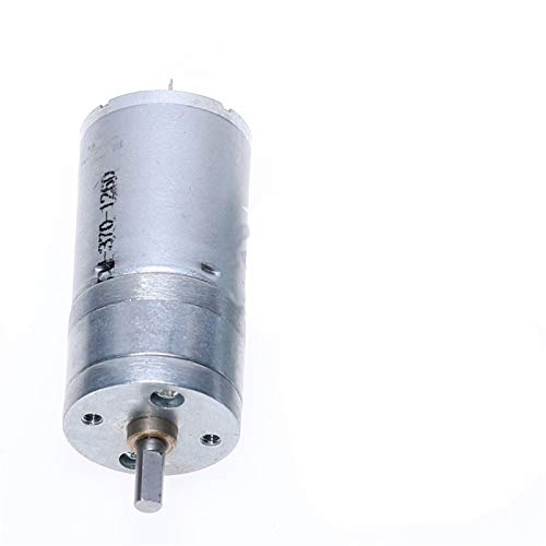 X-BAOFU, 1PC JGA25-370 DC Motor-Getriebemotor 6V 12V 24V High Torque Elektrogetriebemotor 12RPM / 25RPM / 36RPM / 60RPM / 130 Upm / 620RPM / 1360RPM (Farbe : 36RPM, Größe : 12V) von X-BAOFU,