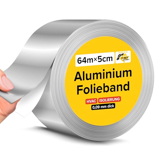 X-bet MAGNET Aluminum Foil Tape - 2 Inch x 210 Feet x 3.6 Mil X-bet MAGNET Aluminum Foil Tape - 2 Inch x 210 Feet x 3.6 Mil von X-BET MAGNET