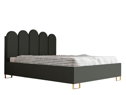 X-Group4th XG4 Schlafzimmer-Polsterbett Malaga, Gepolstertem Kopfteil, Hochwertiger Monolith Polsterstoff, Bettkasten mit Gasdruckfeder, Komfortable Betthöhe 39 cm, 160x200 cm Dunkelgrün X-Group4th XG4 Schlafzimmer-Polsterbett Malaga, Gepolstertem Kopfteil, Hochwertiger Monolith Polsterstoff, Bettkasten mit Gasdruckfeder, Komfortable Betthöhe 39 cm, 160x200 cm Dunkelgrün von X-Group4th