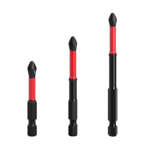 3 Teile/satz 50mm 70mm 90mm Kreuz Schraubendreher Bit Kopf Elektriker Power Tool Hohe Härte Schraubendreher Bit von X-Institute