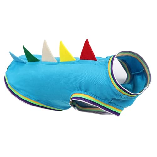 Dackel-Dinosaurier-Kostüm für kleine Hunde, einfach zu tragen, Cosplay, Outfit für Mottoparty, Halloween, Versammlungen, atmungsaktiver Hundepullover Dackel-Dinosaurier-Kostüm für kleine Hunde, einfach zu tragen, Cosplay, Outfit für Mottoparty, Halloween, Versammlungen, atmungsaktiver Hundepullover von X-Institute