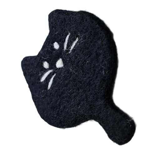 Elegante Untersetzer mit Katzengesicht, dicke Wollfilz-Materialien mit Wärmeisolierung, funktioniert als Tischmatten oder dekorativer Akzent, rutschfester Tischschutz von X-Institute