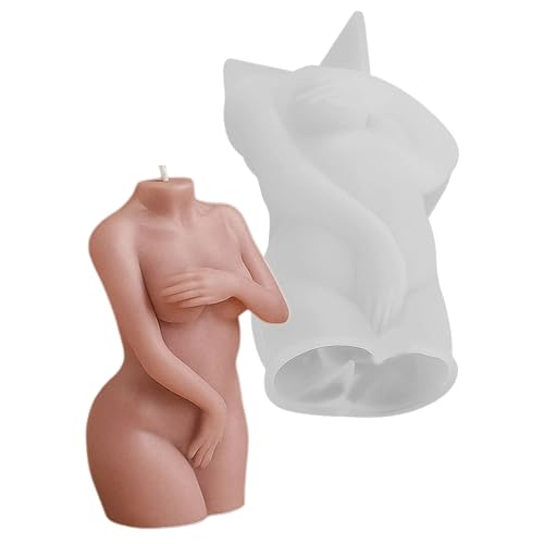 Leicht zu reinigende, körperförmige Antihaft-Silikon-Textur zum Basteln von Figuren, Dekorationen und Geschenken, lebensmittelechte Silikonform von X-Institute