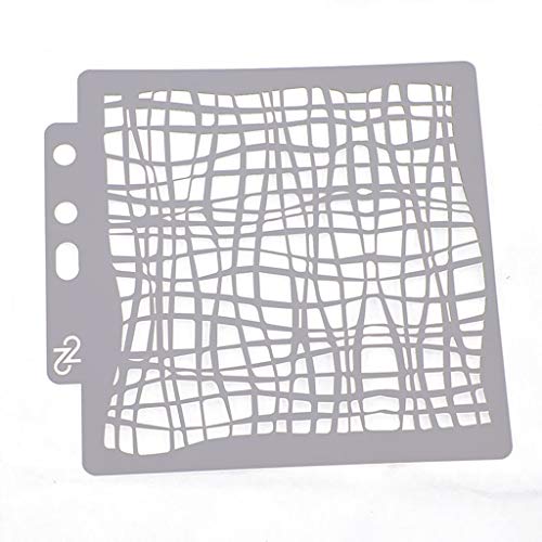 Netz-Schablonen, Malerei, Scrapbooking, Stempeln, Album-Karte von X-Institute