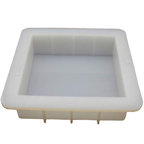 X-Institute 6-Zoll Quadratwürfel Silikonform Die Seifenherstellung Fassungsvermögen: 1100 Ml X-Institute 6-Zoll Quadratwürfel Silikonform Die Seifenherstellung Fassungsvermögen: 1100 Ml von X-Institute