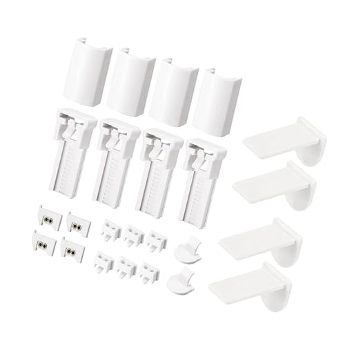 X-Institute Plissees Halterungen Zubehör Kits Rollo Vorhang Reparatur Teile Fenster Schatten Klemmen Set Unterstützung Ersatzteile von X-Institute