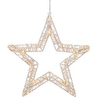 X-Mas Art Collection LED-Stern H.38cm, Metall von X-Mas Art Collection