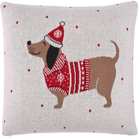 X-Mas Zierkissen, Materialmix von X-Mas