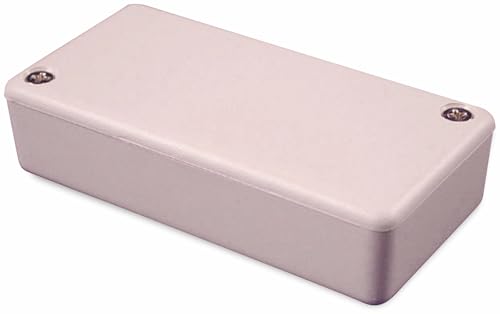 Hammond Electronics 1551KGY Euro-Gehaeuse 80 x 40 x 20 ABS Lichtgrau (RAL 7035), 3 Stück von X-ON