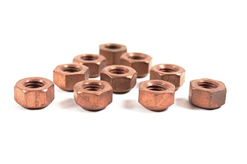 10 Kupfer Mutter M8 x 1,25 Lader Stehbolzen Kopf Krümmer VR6 16V 1,8T 1016111 von X-Parts