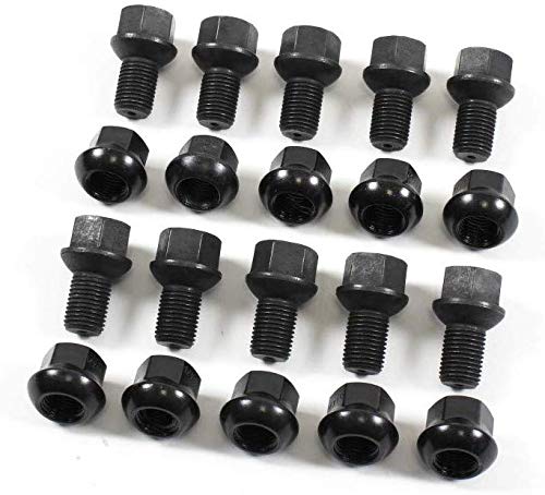 1039043 Schrauben Set Radschrauben + Muttern für Bus T2 T3 für Stahlfelgen M14x1,5 von X-Parts