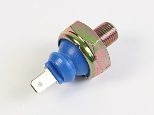 X-Parts Öldruckschalter Schalter blau 0,15 0,30 Bar Mechanisch Druckknopf Normal Open Blau Durchsteckmontage IP54 1 stück von X-Parts