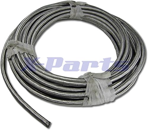 1m Stahlflex Schlauch für Öl und Benzin 14mm Aussen 6,5mm Innen TOP QUALITÄT von X-Parts