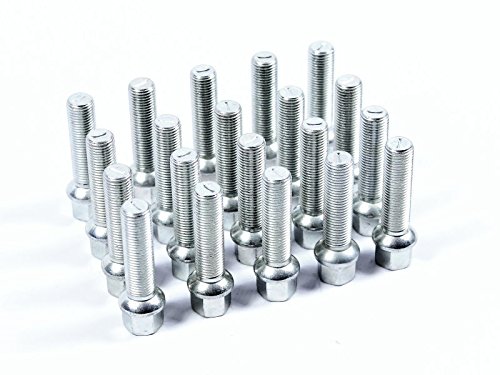 20 Bolzen Radschraube Schraube Kugelbund Kugelkopf M12x1,5-40mm Gewindelänge von X-Parts