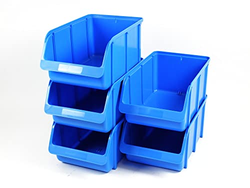 5 x Sichtboxen Stapelboxen aus Polypropylen PP Größe 4 Beständigkeit gegen Fette Harze Laugen Öle und Säuren stapelbar blau 207x155x332 mm für Werkstatt Garage Lager 1099292 5 x Sichtboxen Stapelboxen aus Polypropylen PP Größe 4 Beständigkeit gegen Fette Harze Laugen Öle und Säuren stapelbar blau 207x155x332 mm für Werkstatt Garage Lager 1099292 von X-Parts