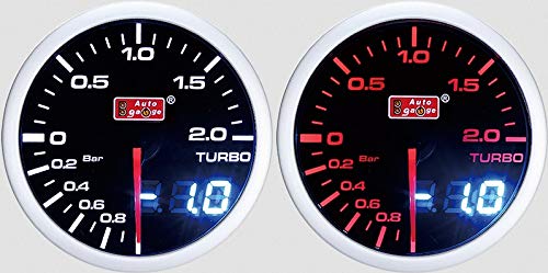 X-Parts 52mm Stepper Ladedruckanzeige Analog/Digital 2 Farbig inklusive Halter Turbo 1013084 X-Parts 52mm Stepper Ladedruckanzeige Analog/Digital 2 Farbig inklusive Halter Turbo 1013084 von X-Parts