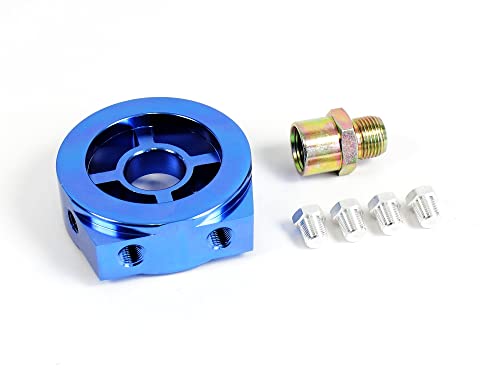 Adapter Flansch Geberabgriff für Öldruck Öltemp Geber Abgriff 3/4 4 Geber inkl. Blindstopfen und Verlängerungsschraube in 3/4 UNF-16 Adapter Flansch Geberabgriff für Öldruck Öltemp Geber Abgriff 3/4 4 Geber inkl. Blindstopfen und Verlängerungsschraube in 3/4 UNF-16 von X-Parts