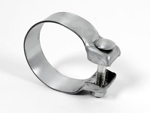 Auspuffverbinder Auspuffschelle Abgasanlage Auspuff Universal Ø 54,5 mm Sechskantmutter: SW 17 mit Feder-Unterlegscheibe 133054712 Auspuffverbinder Auspuffschelle Abgasanlage Auspuff Universal Ø 54,5 mm Sechskantmutter: SW 17 mit Feder-Unterlegscheibe 133054712 von X-Parts