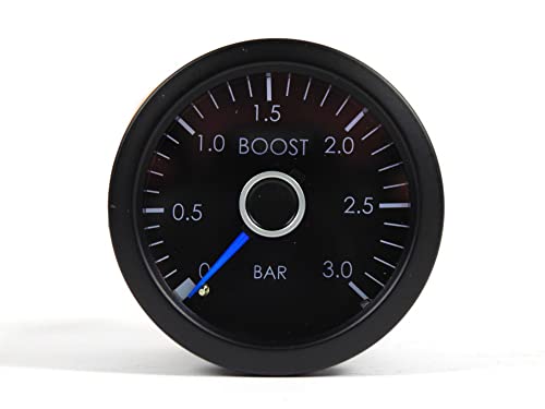 Ladedruckanzeige 3 Bar Blaue Nadel Schwarzer Ring und schwarzes Ziffernblatt Super White LED im neuen Sport Style Boost Durchmesser: ca. 52mm 1013094 Ladedruckanzeige 3 Bar Blaue Nadel Schwarzer Ring und schwarzes Ziffernblatt Super White LED im neuen Sport Style Boost Durchmesser: ca. 52mm 1013094 von X-Parts