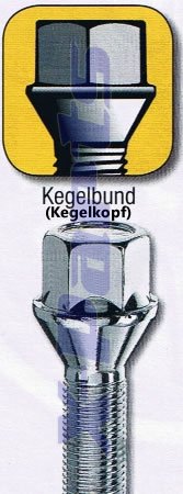 Radschraube Schraube M15x1,25 Kegel Schaftlänge 28mm M1525KE28 Radschraube Schraube M15x1,25 Kegel Schaftlänge 28mm M1525KE28 von X-Parts