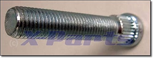 Verlängerte Rändelbolzen Stehbolzen Bolzen M12 x 1,5 für 67mm NEU von X-Parts