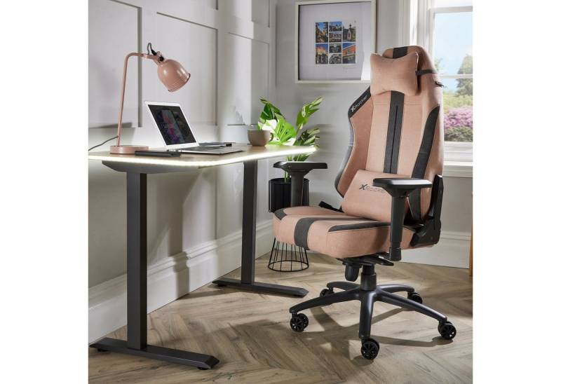 X Rocker Bürostuhl Onyx Modern Living Bürodrehstuhl mit hochwertiger Stoffoberfläche X Rocker Bürostuhl Onyx Modern Living Bürodrehstuhl mit hochwertiger Stoffoberfläche von X Rocker
