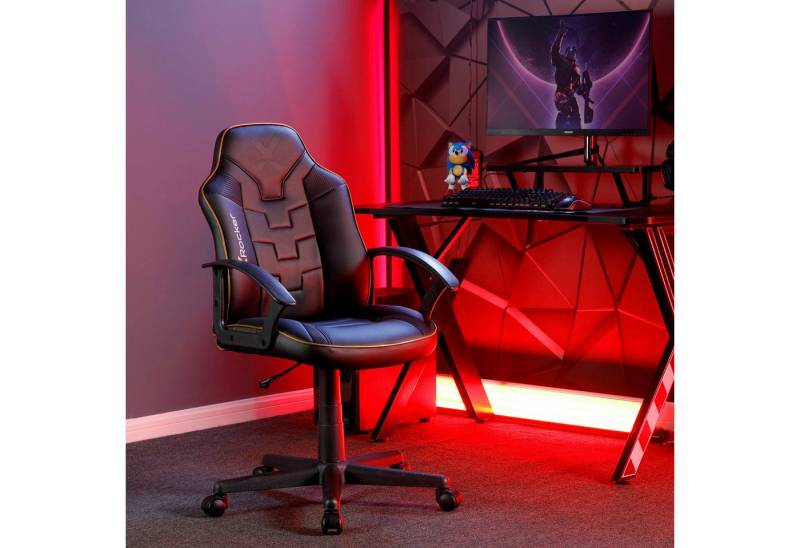 X Rocker Bürostuhl Saturn Gaming Bürodrehstuhl für Kinder & Jugendliche von X Rocker