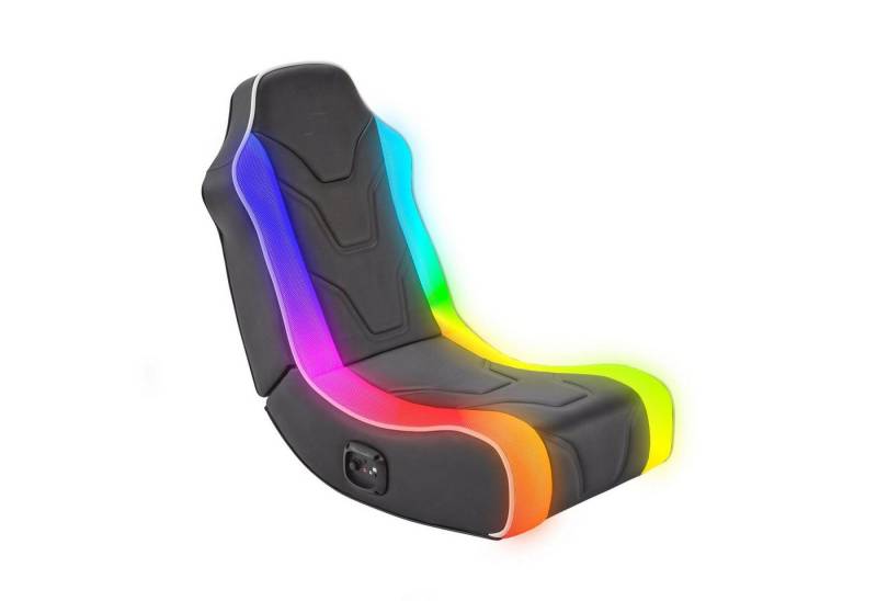 X Rocker Gaming-Stuhl Chimera RGB 2.0 Floor Rocker - schwarz von X Rocker
