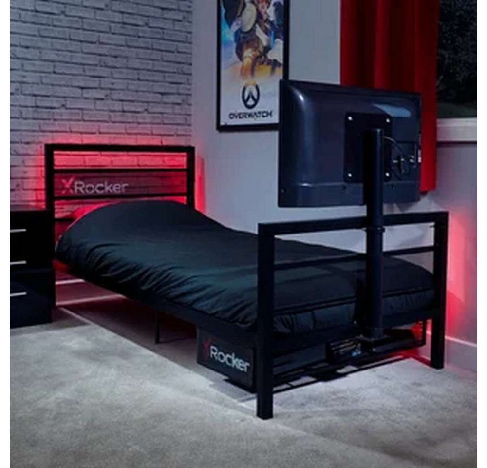X Rocker Gaming-Stuhl X Rocker Basecamp Metall Gaming Bett mit TV-Halterung X Rocker Gaming-Stuhl X Rocker Basecamp Metall Gaming Bett mit TV-Halterung von X Rocker