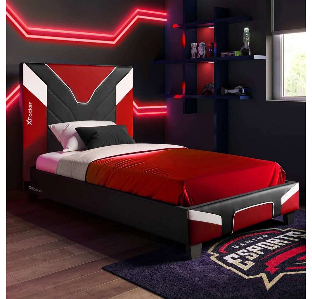 X Rocker Gaming-Stuhl X Rocker Cerberus MKII Spiel-Bett Standard einzeln Rechteckig X Rocker Gaming-Stuhl X Rocker Cerberus MKII Spiel-Bett Standard einzeln Rechteckig von X Rocker