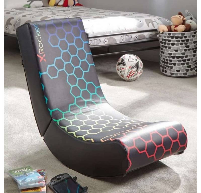 X Rocker Gaming-Stuhl X Rocker Neo Hex Edition Konsolen-Gamingstuhl Gepolsterter X Rocker Gaming-Stuhl X Rocker Neo Hex Edition Konsolen-Gamingstuhl Gepolsterter von X Rocker