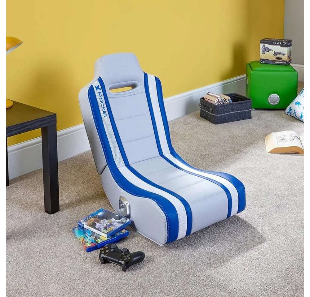X Rocker Gaming-Stuhl X Rocker Shadow 2.0 Konsolen-Gamingstuhl Gepolsterter Sitz Blau, Weiß X Rocker Gaming-Stuhl X Rocker Shadow 2.0 Konsolen-Gamingstuhl Gepolsterter Sitz Blau, Weiß von X Rocker