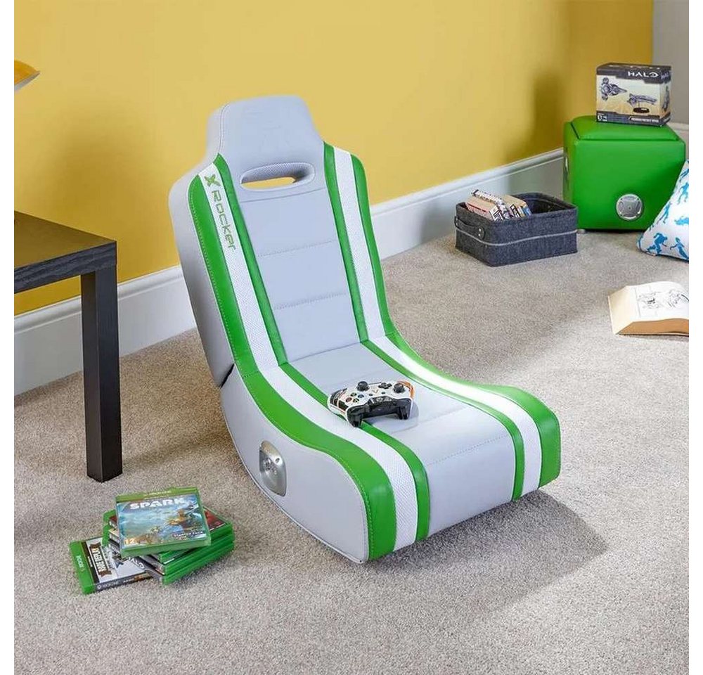 X Rocker Gaming-Stuhl X Rocker Shadow 2.0 Konsolen-Gamingstuhl Gepolsterter Sitz Grün, Weiß X Rocker Gaming-Stuhl X Rocker Shadow 2.0 Konsolen-Gamingstuhl Gepolsterter Sitz Grün, Weiß von X Rocker