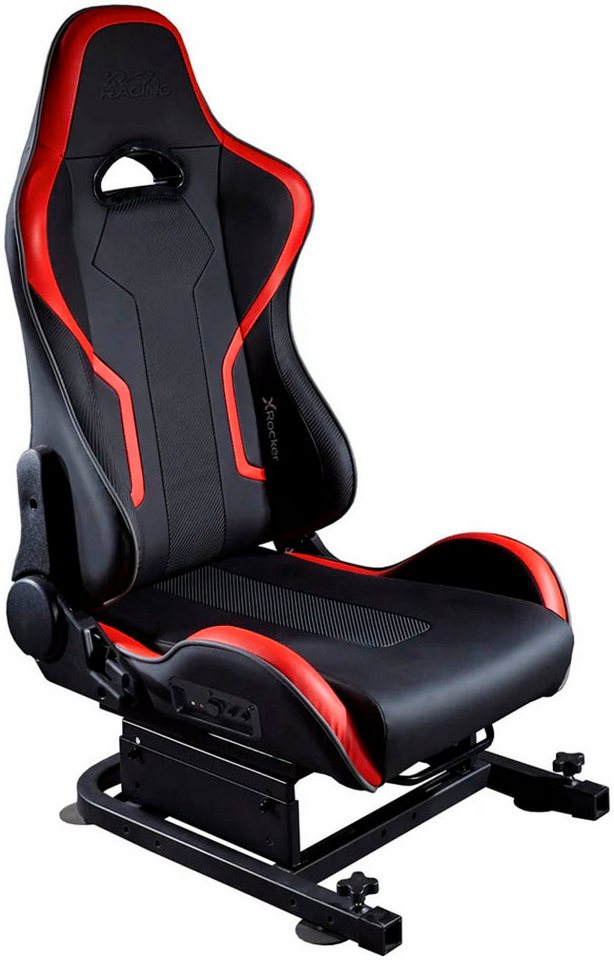 X Rocker Gaming-Stuhl XR Racing Drift 2.1 Audio Rennsitz mit Sitzschienen für XR Racing Rig von X Rocker