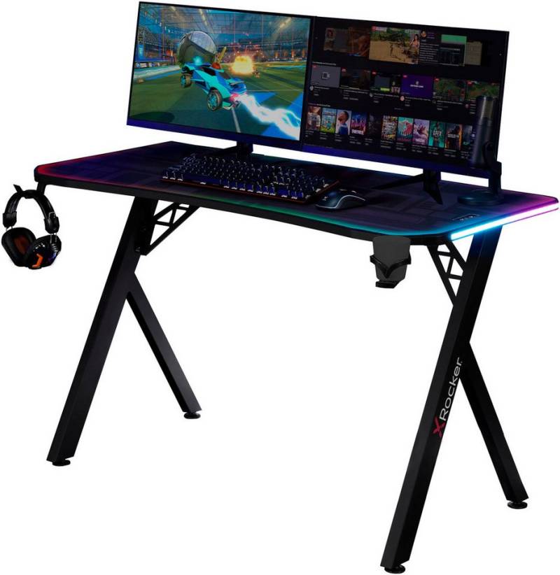 X Rocker Gamingtisch Lumio XL RGB - Gaming Schreibtisch mit Beleuchtung & App-Steuerung X Rocker Gamingtisch Lumio XL RGB - Gaming Schreibtisch mit Beleuchtung & App-Steuerung von X Rocker